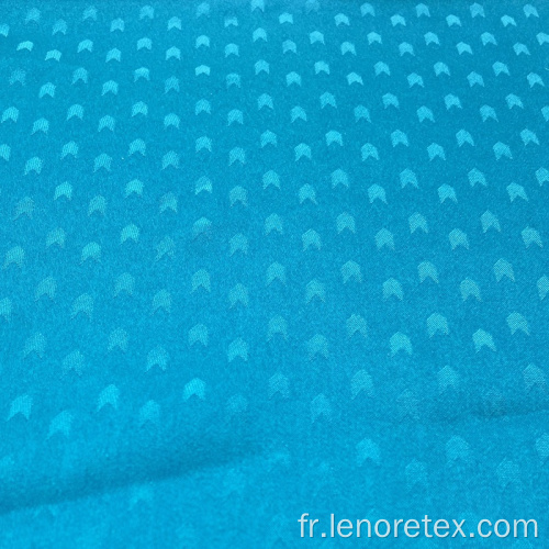 Tissu satiné Jacquard tissé 100% polyester